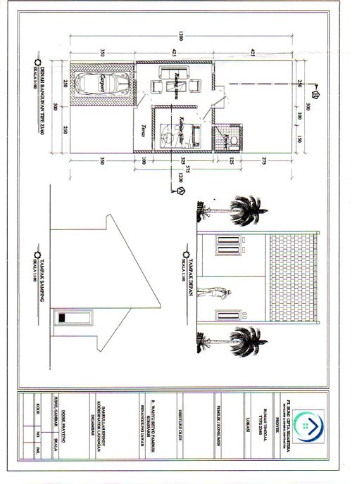 Layout Tipe 23